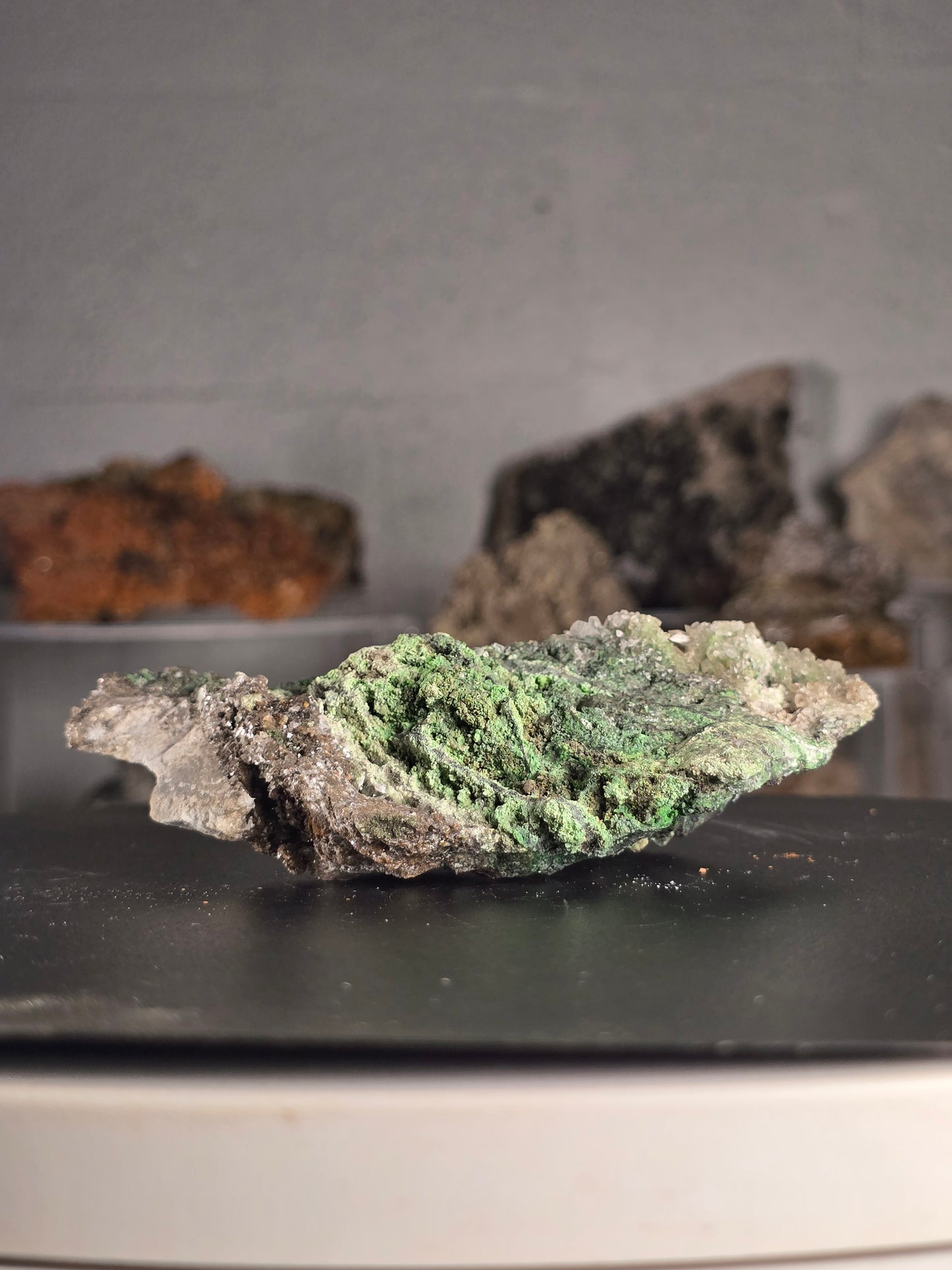 Aurichalcite with Quartz - Mexico