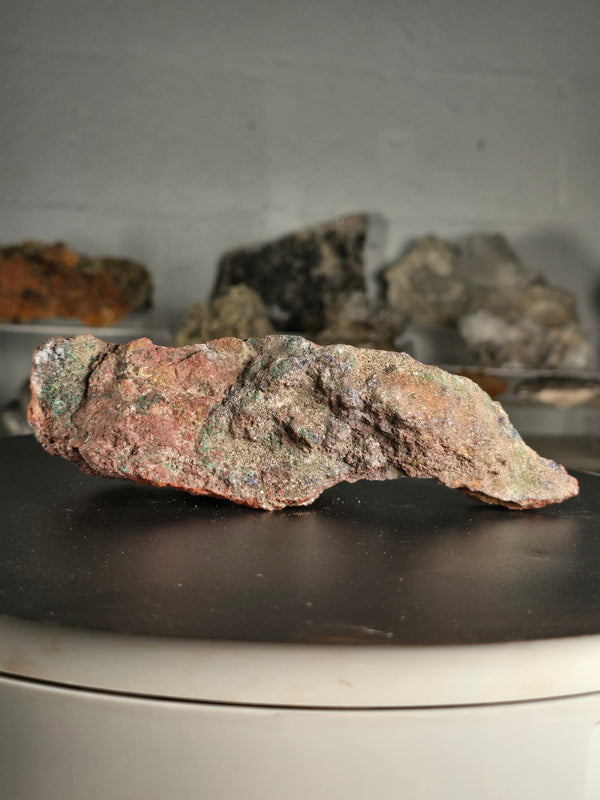 Druzy Malachite with Azurite - Mexico