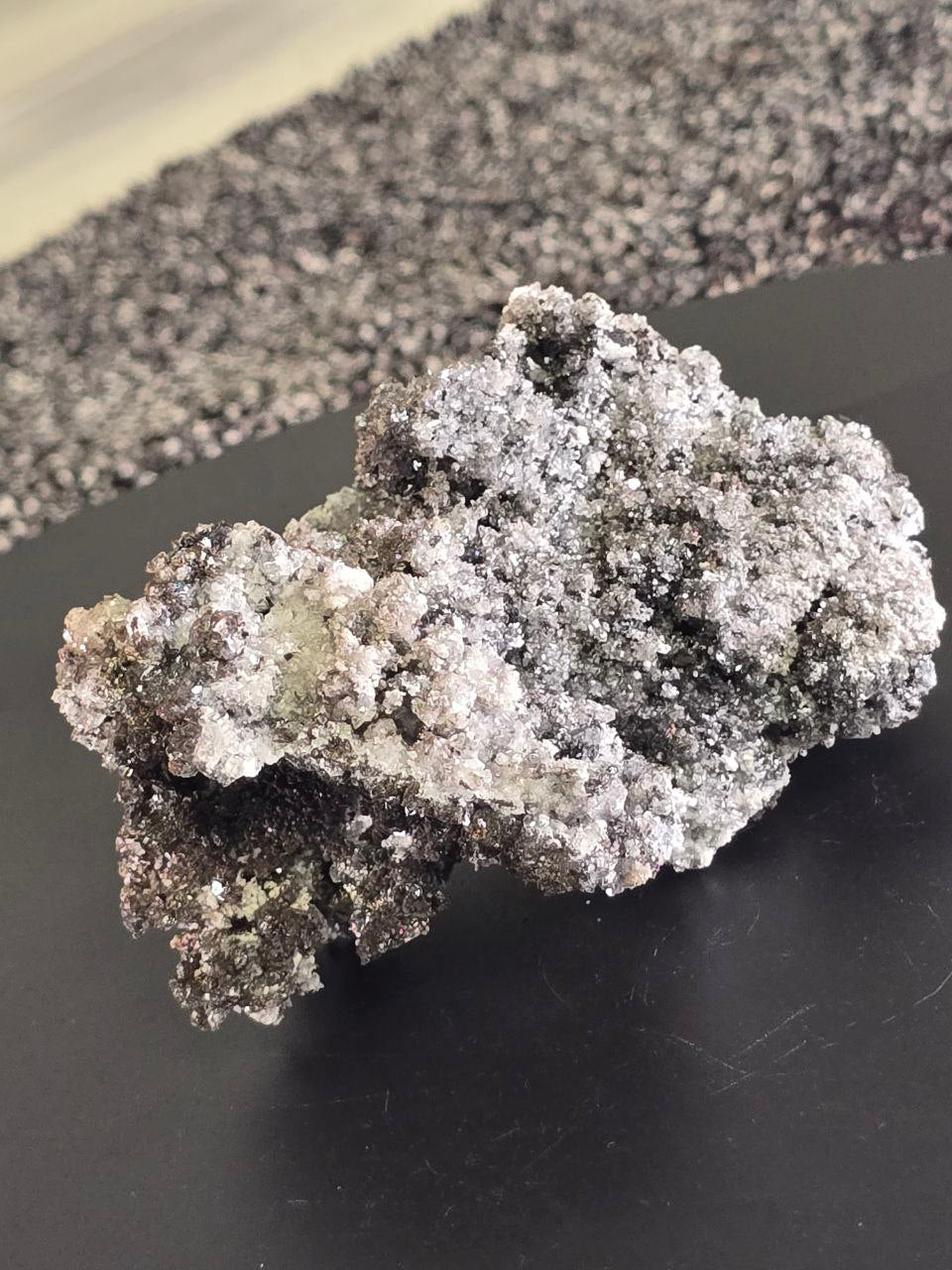 Microfluorite with Calcite - Mexico